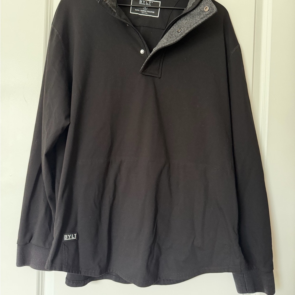 BYLT Elite+ Fairway Drop-Cut Pullover Men Size XL Black